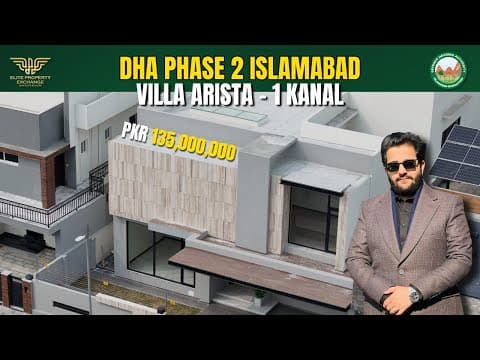 Villa Arista – 1 Kanal Modern Designer House