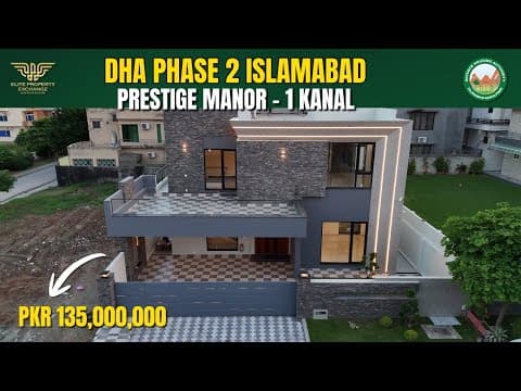 The Prestige Manor – 1 Kanal Elite Luxury